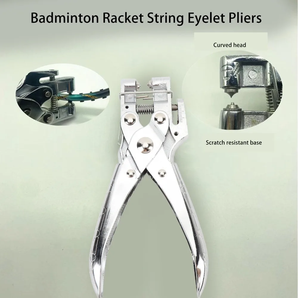 Alicates para encordar raquetas de bádminton con mango ergonómico - imagen 3