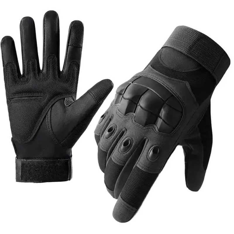 Guantes tácticos vista frontal