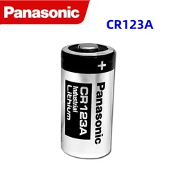 Batería litio CR123A Panasonic para cámaras Arlo