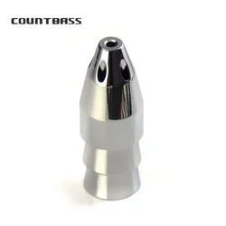 COUNTBASS cabeza jig bala níquel para vinilo, atún y wahoo