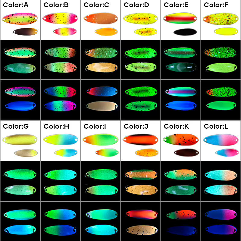 Señuelo Willow Spoon LETOYO para truchas en arroyos - imagen 4