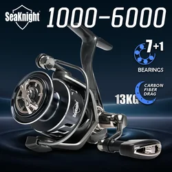 Carrete spinning SeaKnight SANGE 1000-6000 agua dulce