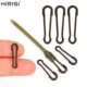 Hirisi Conectores rápidos inox para montaje de pesca carpa y fondo
