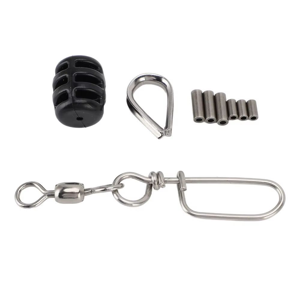 Kit Topes Downrigger Acero Inoxidable con Girador Grillete 360º - imagen 4