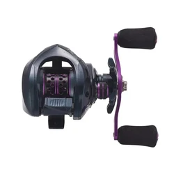 Carrete de pesca Lizard ultrapequeño metálico multicolor para mar