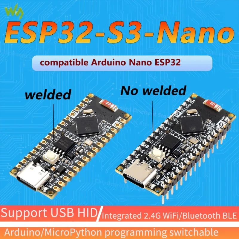 Placa de desarrollo ESP32-S3 R8 con WiFi y Bluetooth Waveshare