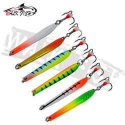 Walk Fish Cuchara Jig metálica de pesca en hielo para invierno