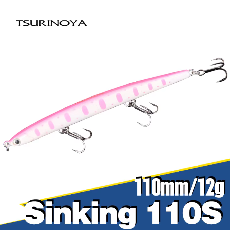 Tsurinoya Long Casting 110S – Señuelo pluma hundido para lubina y depredadores - imagen 2