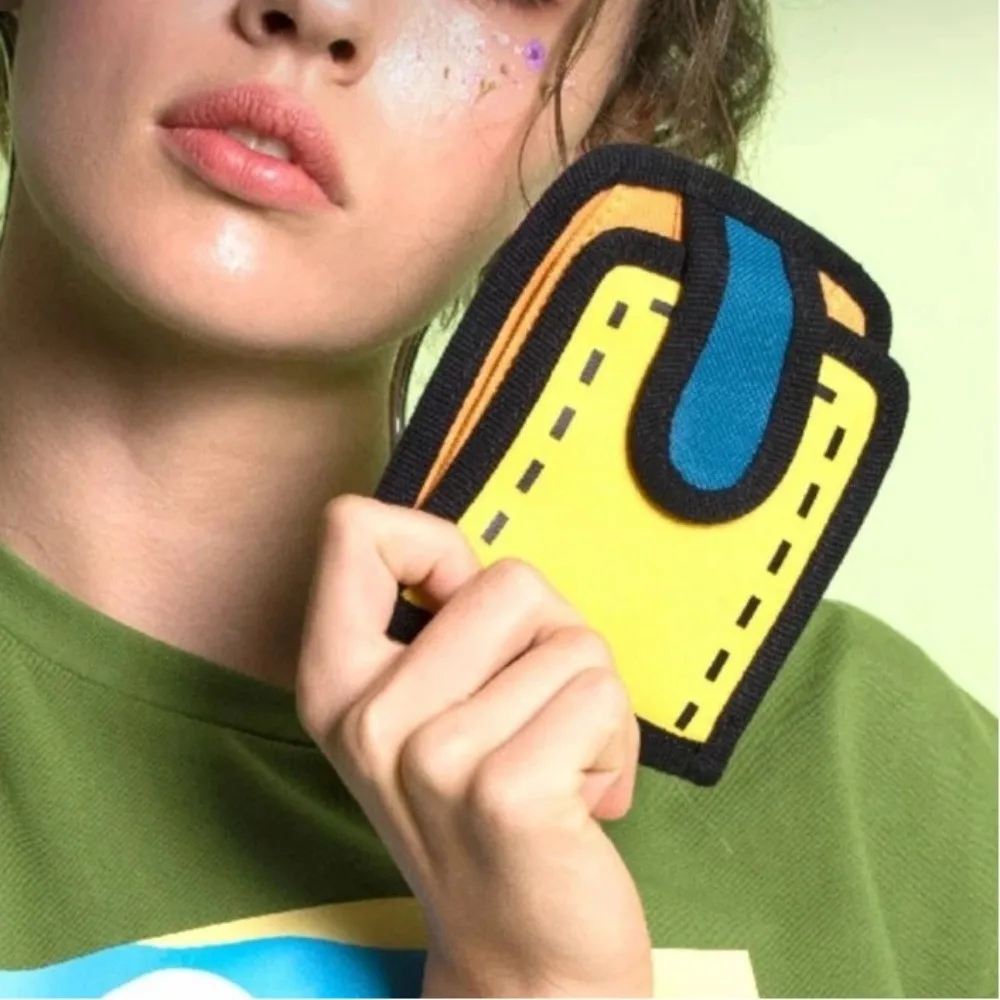 Cartera ultrafina de lona con múltiples ranuras para tarjetas - imagen 3