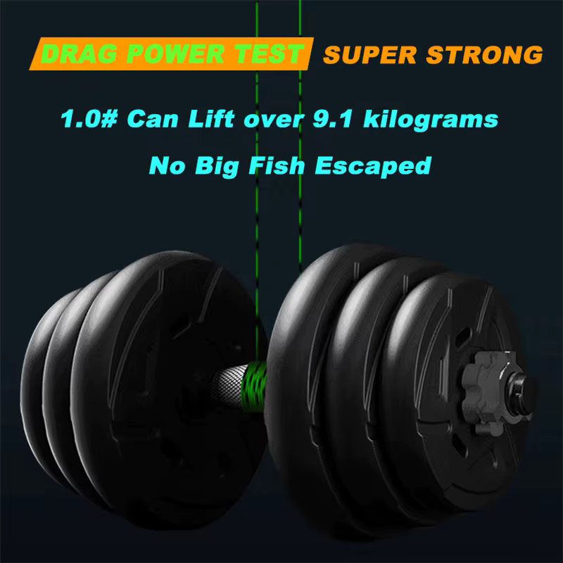 ZUKIBO Sedal fluorocarbono 3000m – Para pesca marina - imagen 3