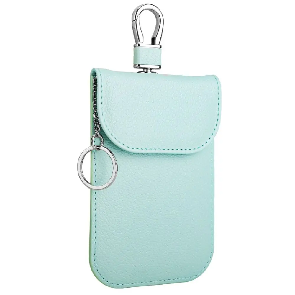 Funda llaves RFID antirrobo de cuero con bloqueo - imagen 4