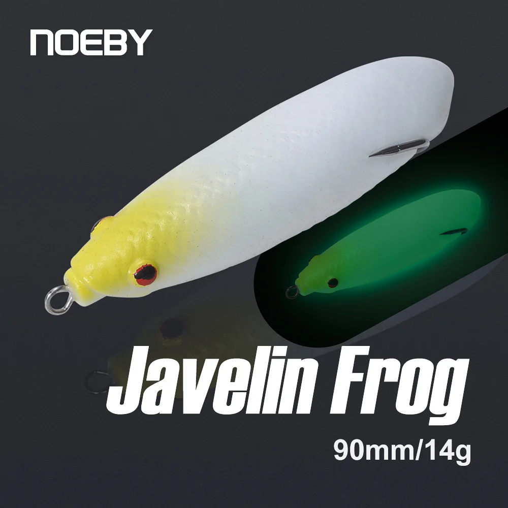 NOEBY Javelin – Cebo Rana Topwater Luminoso 90mm 14g