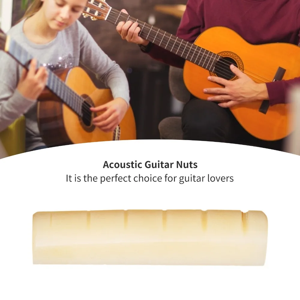Pestillos guitarra acústica de hueso natural sin blanquear - imagen 3