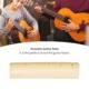 Pestillos guitarra acústica de hueso natural sin blanquear - imagen 3