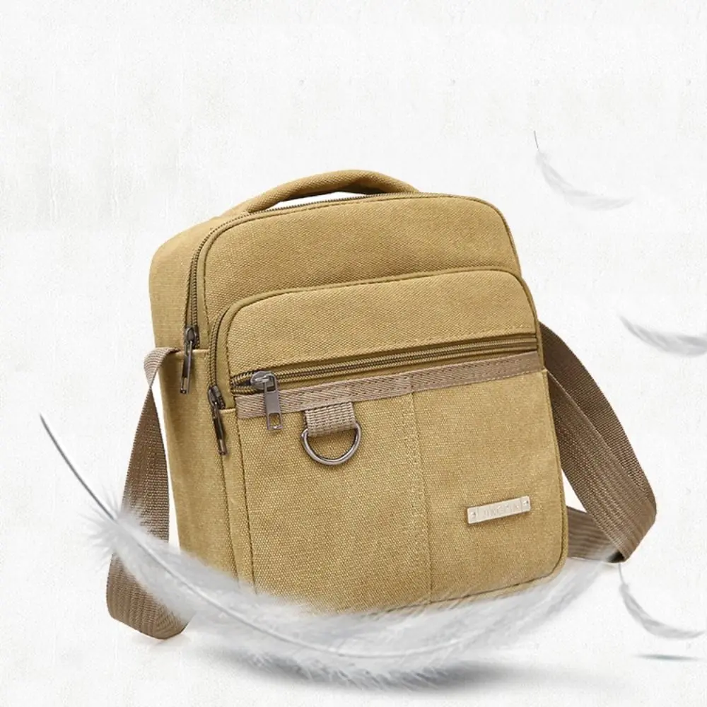 Bolso en caqui y verde