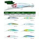 MUKUN Minnow hundimiento rápido Jerkbait para lubina - imagen 3
