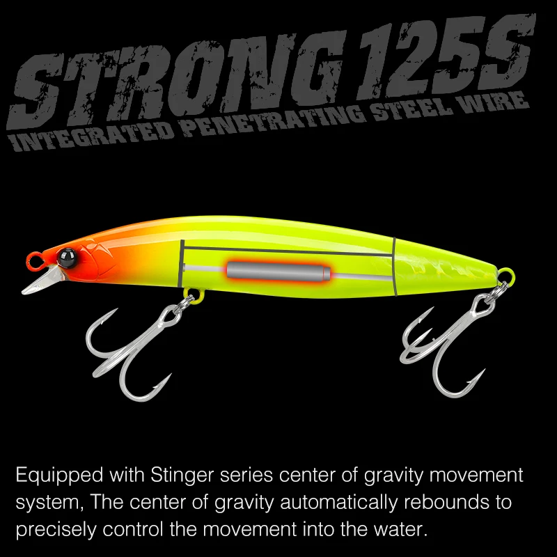Tsurinoya Stinger 125S Minnow – 125mm 28g - imagen 3