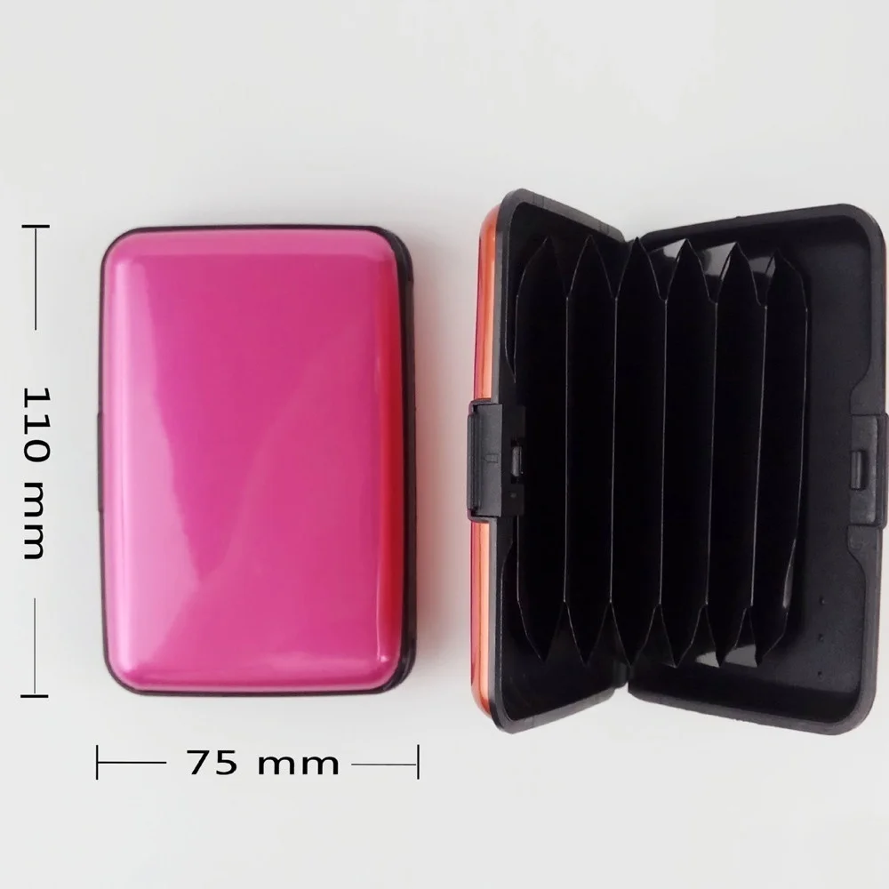 Tarjetero mini maleta con organizador portátil de tarjetas - imagen 4