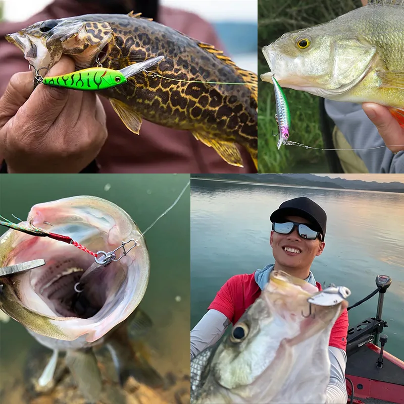 Set completo de 6 señuelos jigging de diferentes pesos