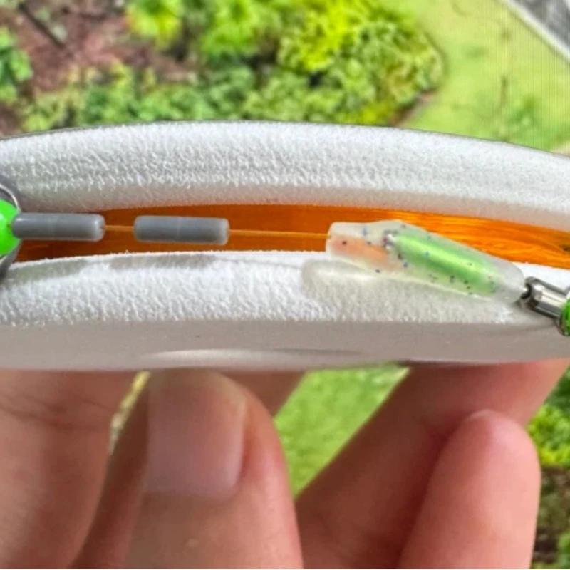 Montaje preatado para carpa: línea de nylon con eslabón giratorio - imagen 5