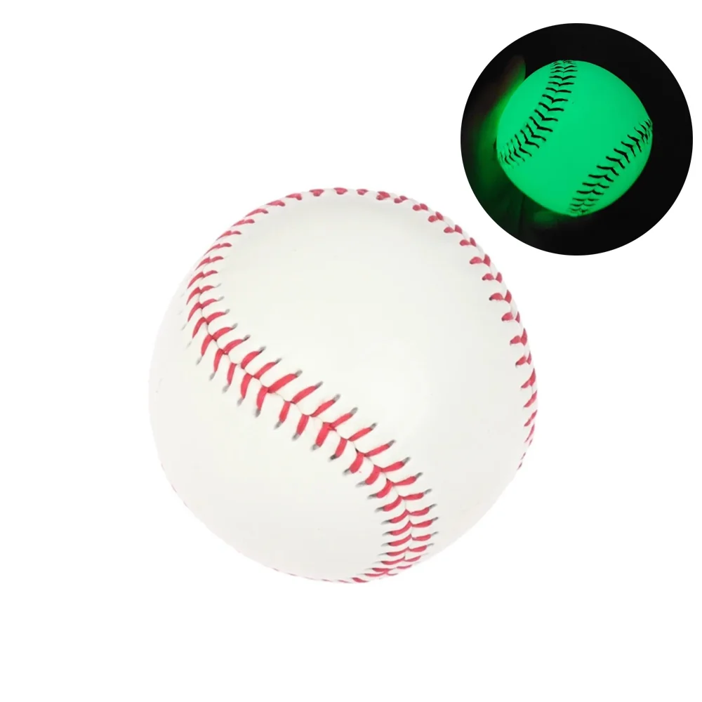 Balón de béisbol noctilucente de PVC luminiscente para entrenar - imagen 4