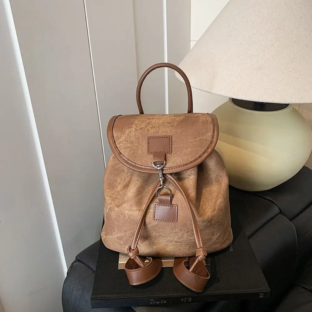Mochila retro americana estilo casual