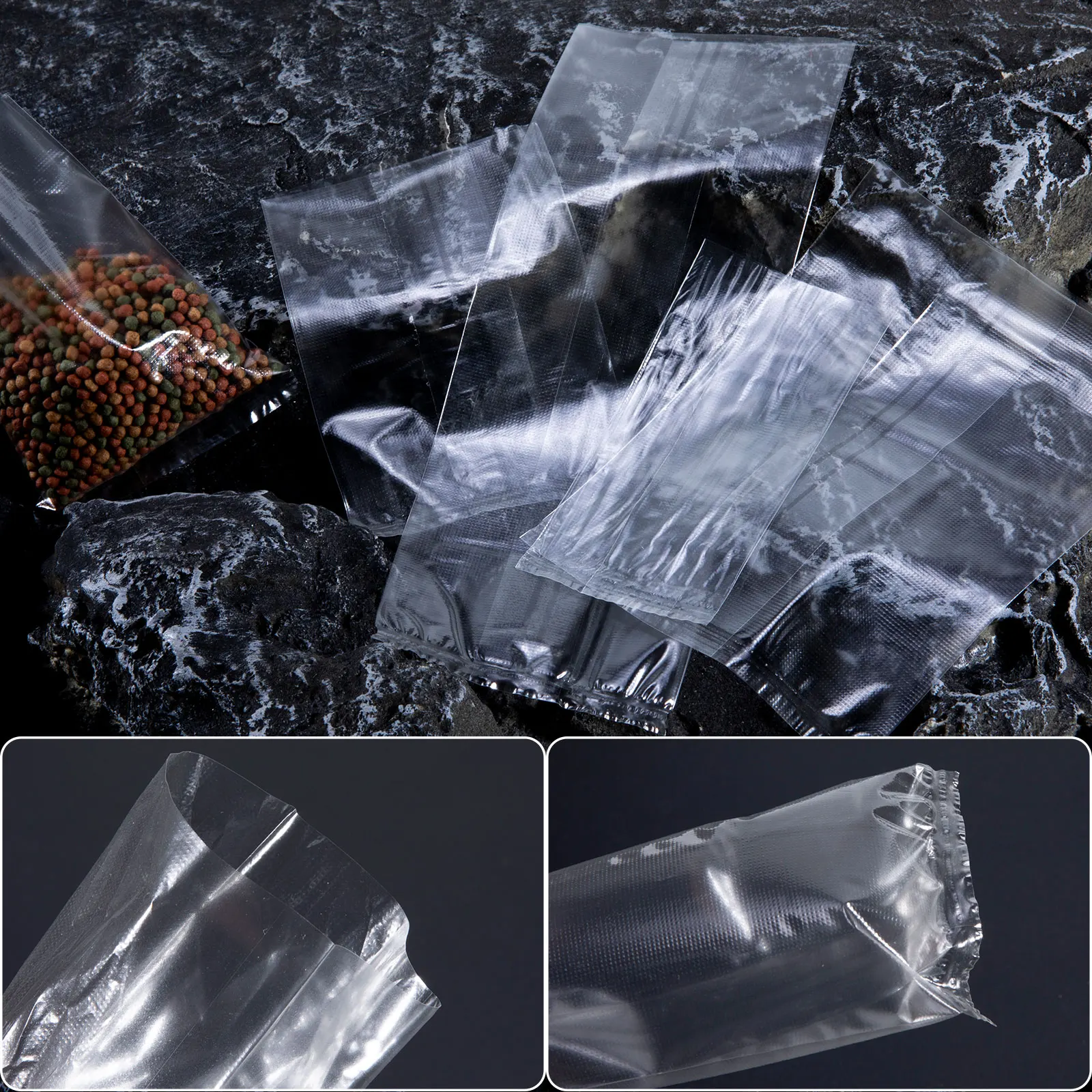 Bolsas PVA solubles para cebo de carpa – Disolución rápida
