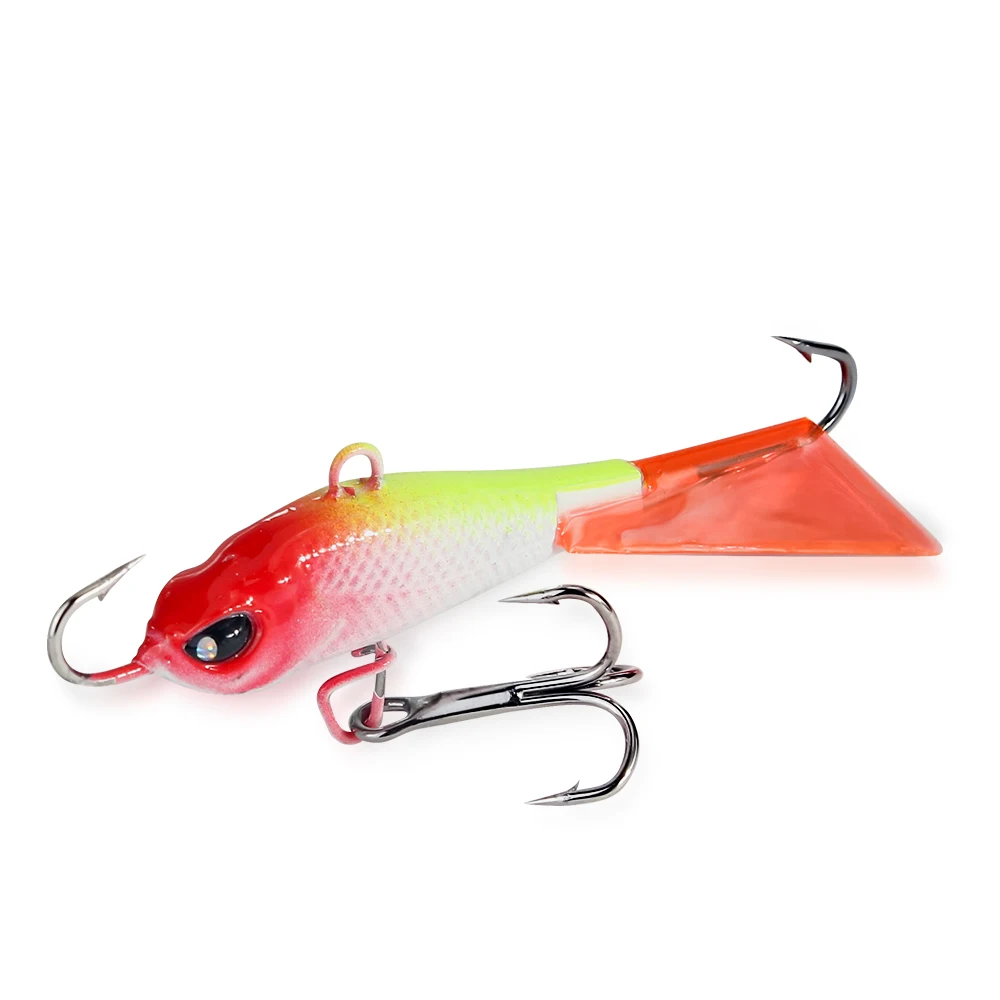 Ice Jig Vib Balancer metálico 3D para lucio, carpas y swimbaits - imagen 5