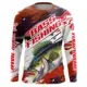 Camiseta térmica de pesca con estampado 3D manga larga para hombre - imagen 4