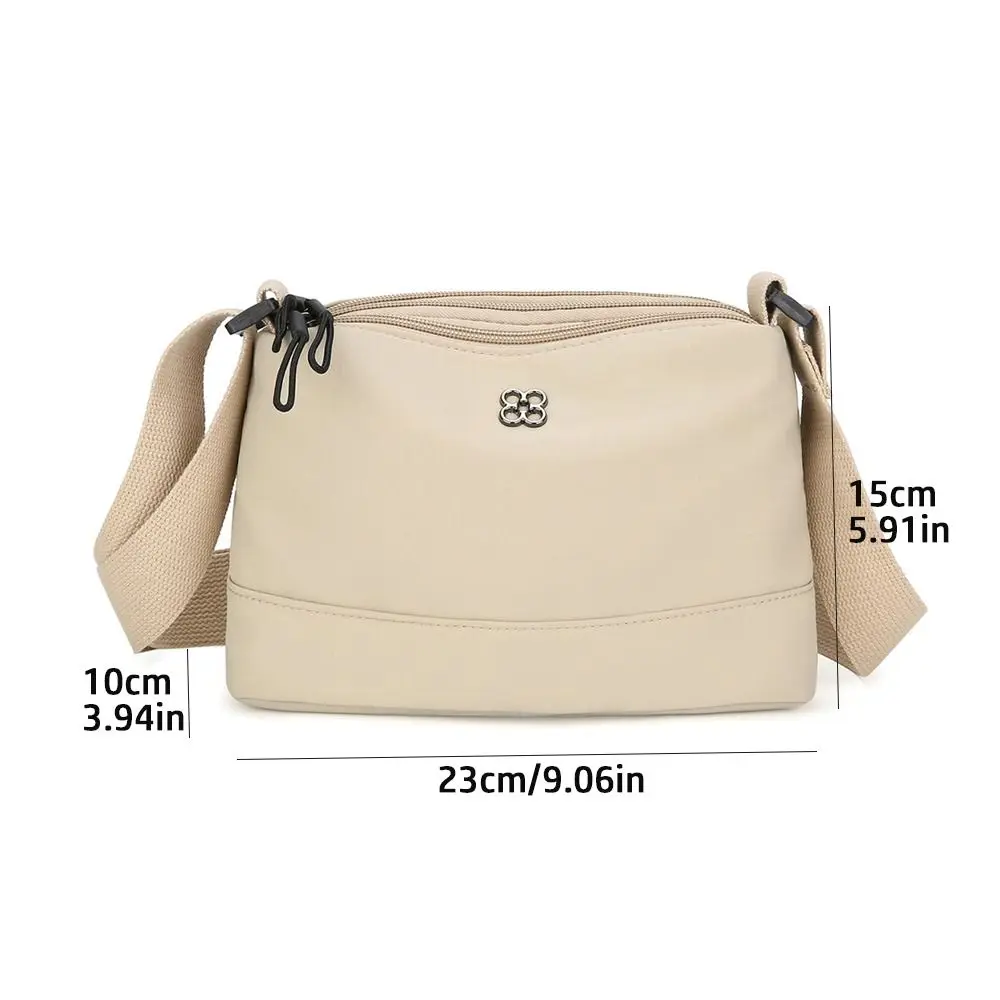 Bolso bandolera de nylon suave para mujer con varios bolsillos - imagen 5