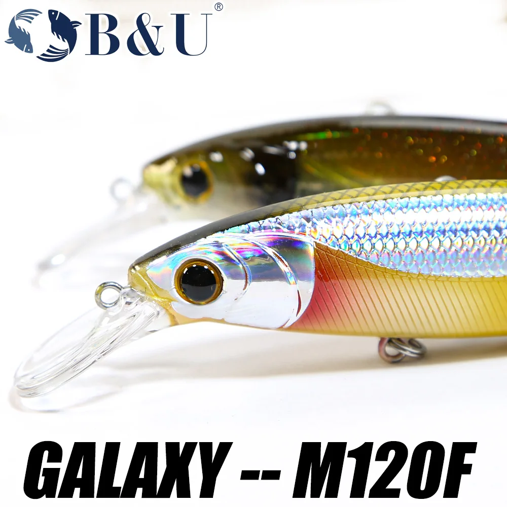 B & U Minnow Jerkbait Señuelo Lubina Agua Salada – Lanzamiento Largo - imagen 5