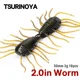 TSURINOYA WormBait FAERIE vinilo realista para lubina y trucha - imagen 3