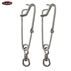 TAKEDO Clips giratorios acero inoxidable 304 con bloqueo rápido