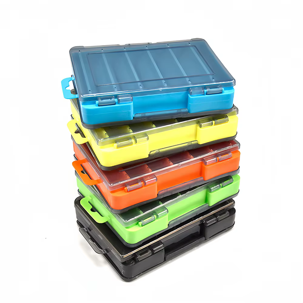 Caja doble cara portátil para aparejos de pesca – Cebo y señuelos - imagen 5