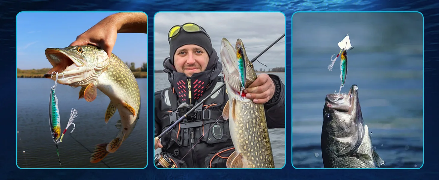 Señuelos Goture para pesca metal