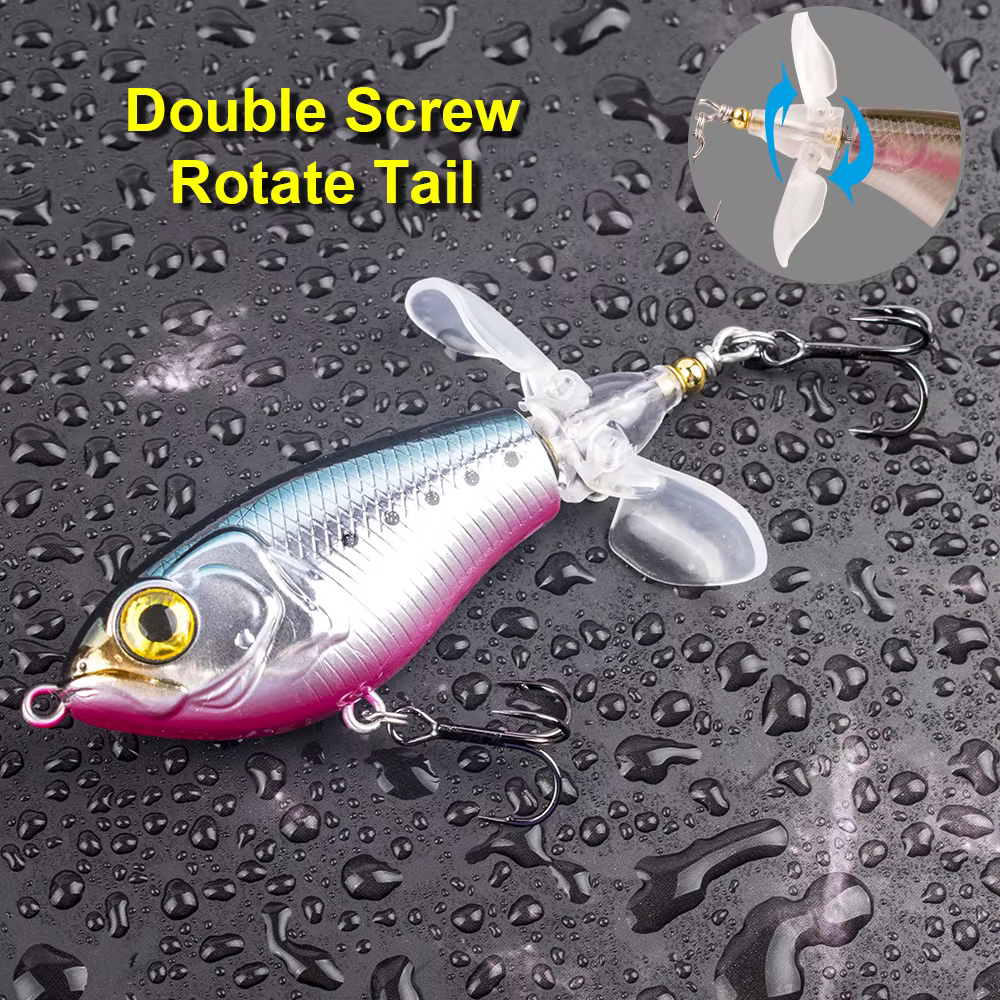 Wobbler Topwater Hercules Doble Pala – 6,5 cm 9 g - imagen 5
