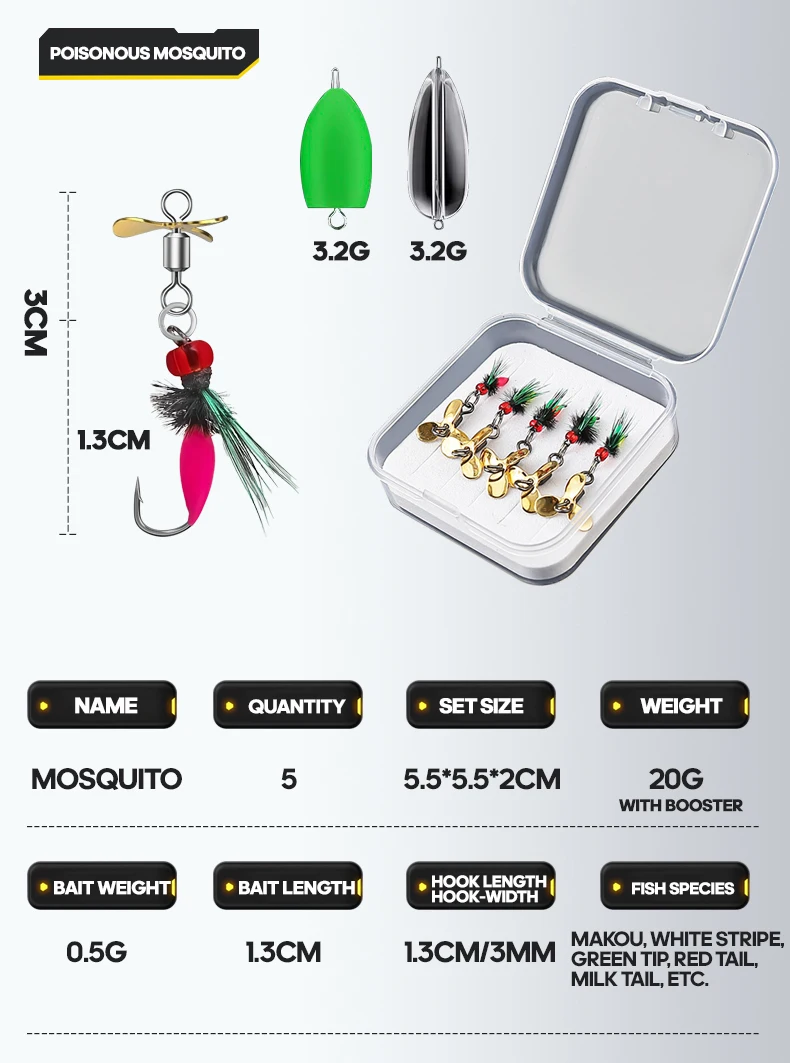 Señuelo vib jig en acción