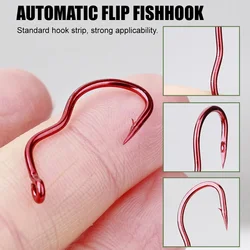 Anzuelos FTK 12/24 de carpa – Acero con anillo 5‑14 y tapa automática