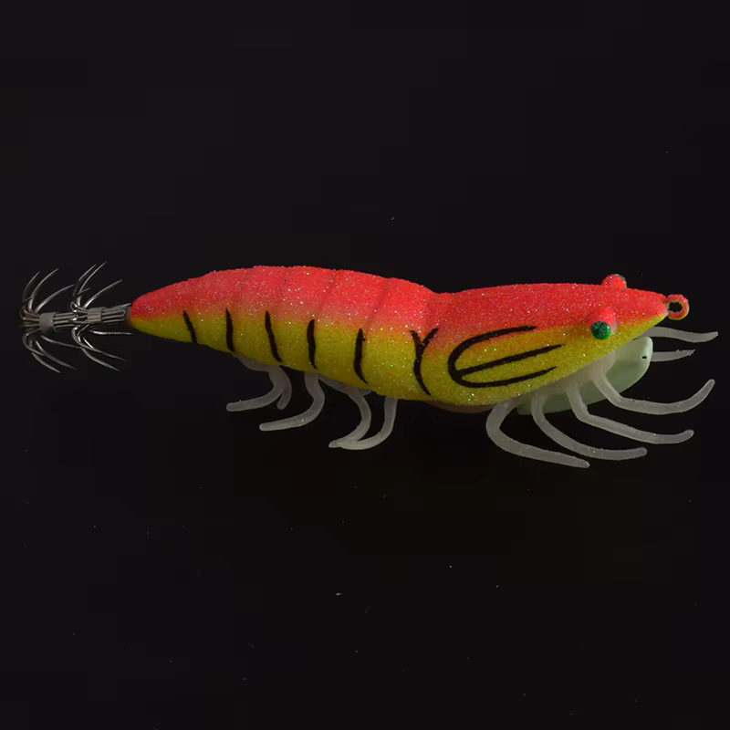 Señuelo Camarón Luminiscente para Pesca Nocturna en Agua Salada - imagen 2