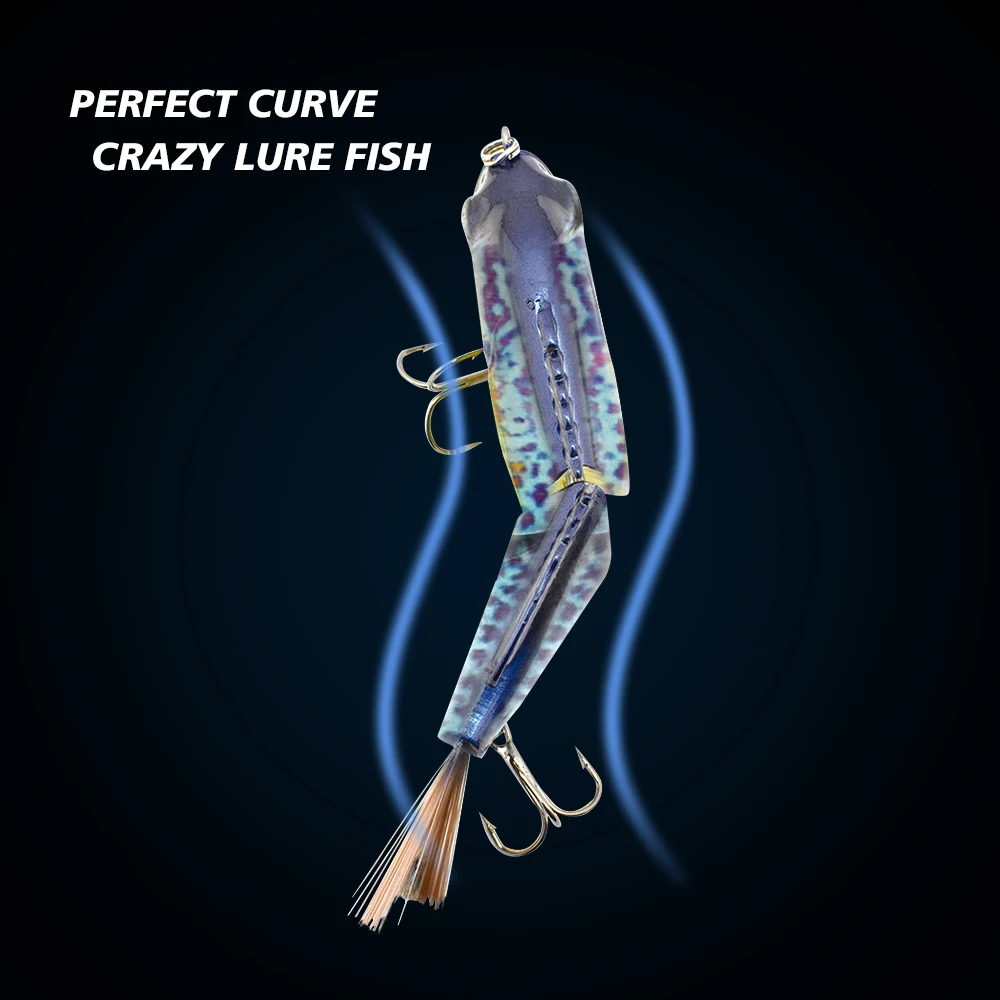 Glide Bluegill vinilo de hundimiento lento para pesca - imagen 2