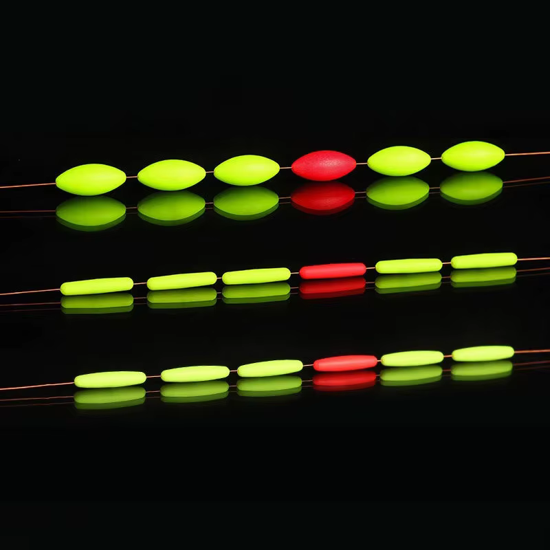 Flotador indicador de mordisco fluorescente para pesca