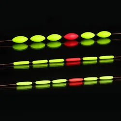 Flotador indicador de mordisco fluorescente para pesca