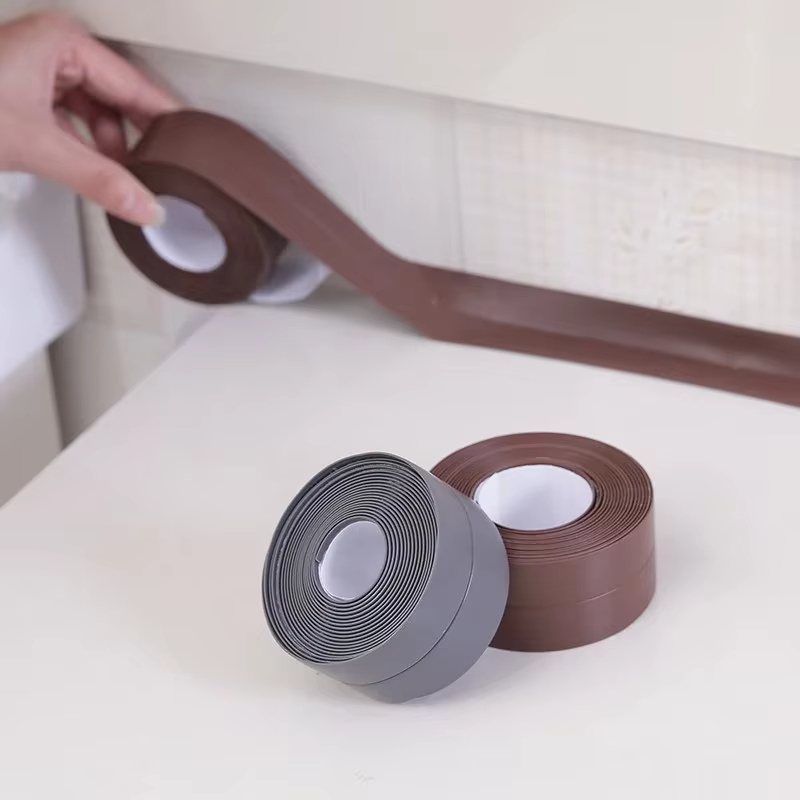 Cinta selladora de PVC impermeable antimoho para cocina y baño - imagen 4