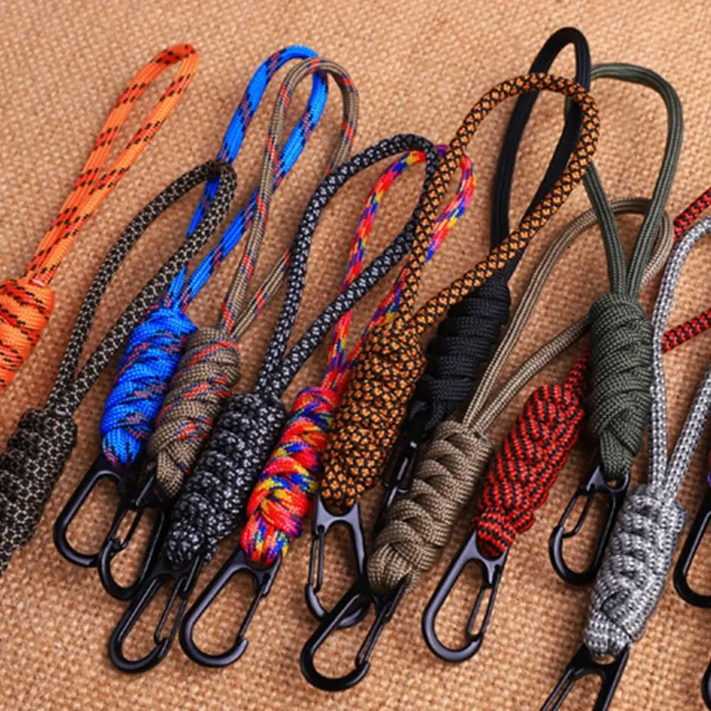 Llavero cordón paracaídas con hebilla giratoria para seguridad - imagen 3