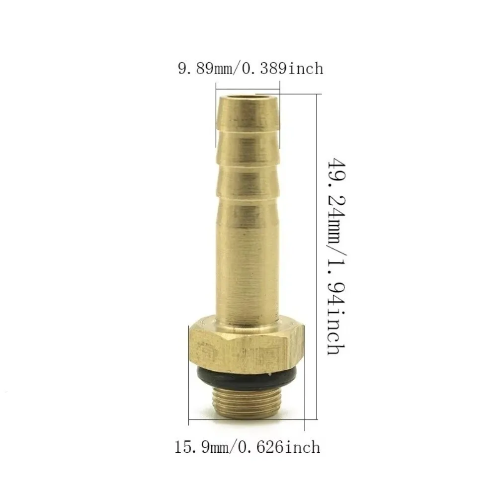 Adaptador de bombona de gas de latón para hornillo de camping - imagen 2
