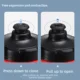 Botella de agua resistente para bicicleta con boquilla antiderrame - imagen 5
