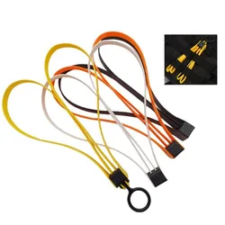 Bridas dentadas para cables de plástico resistente, tensión ajustable