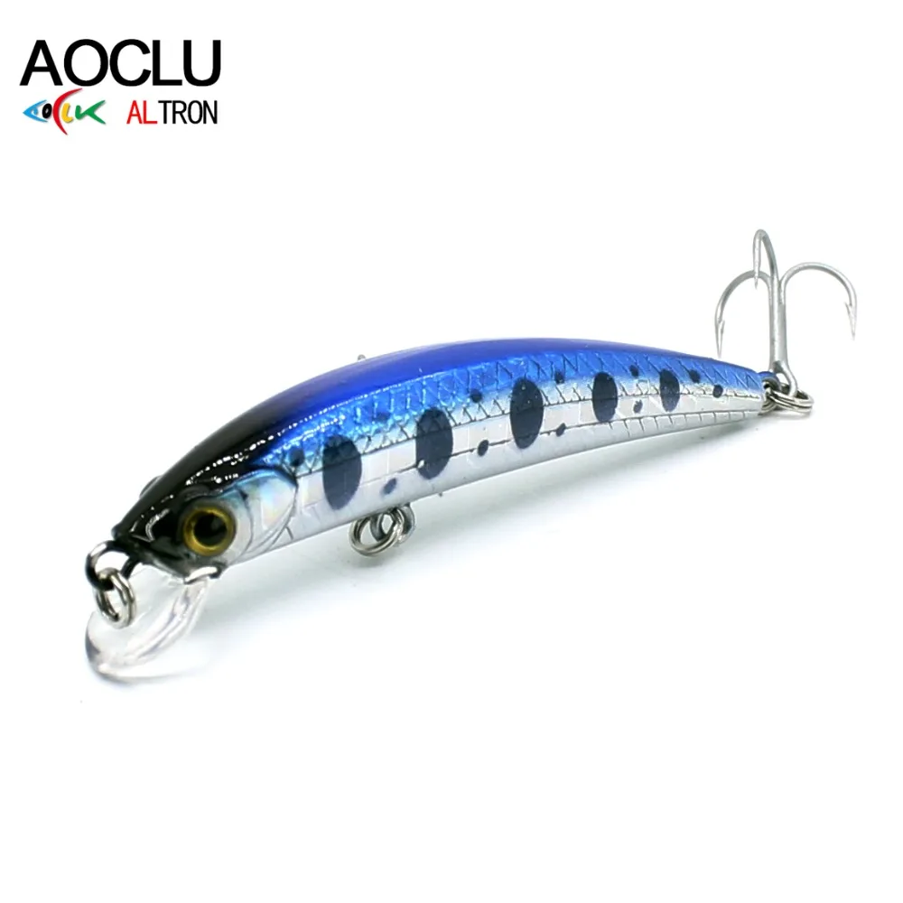 Wobbler Minnow hundimiento VMC – Para trucha y lubina - imagen 5