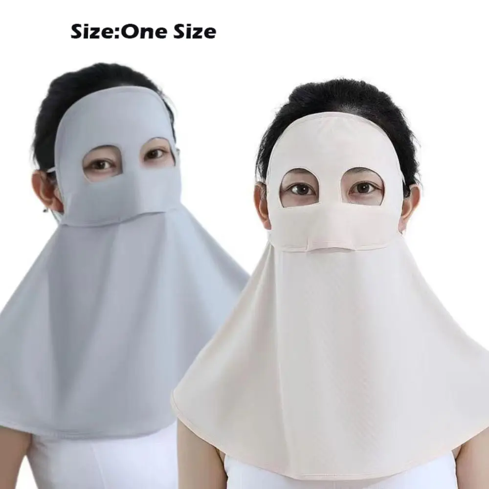 Mascarilla protección solar pesca cubrecara transpirable antipolvo - imagen 4