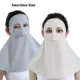 Mascarilla protección solar pesca cubrecara transpirable antipolvo - imagen 4